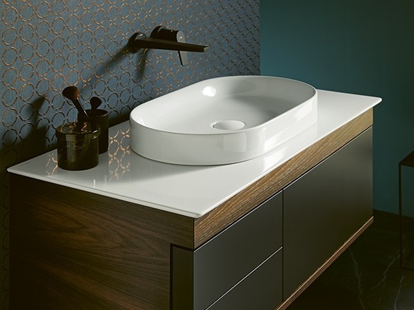 Alterna logica plus meuble sous lavabo foncé