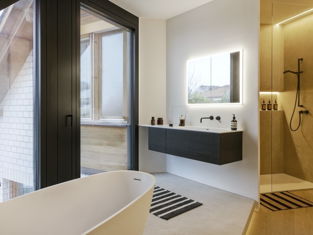 Une véritable salle de bains