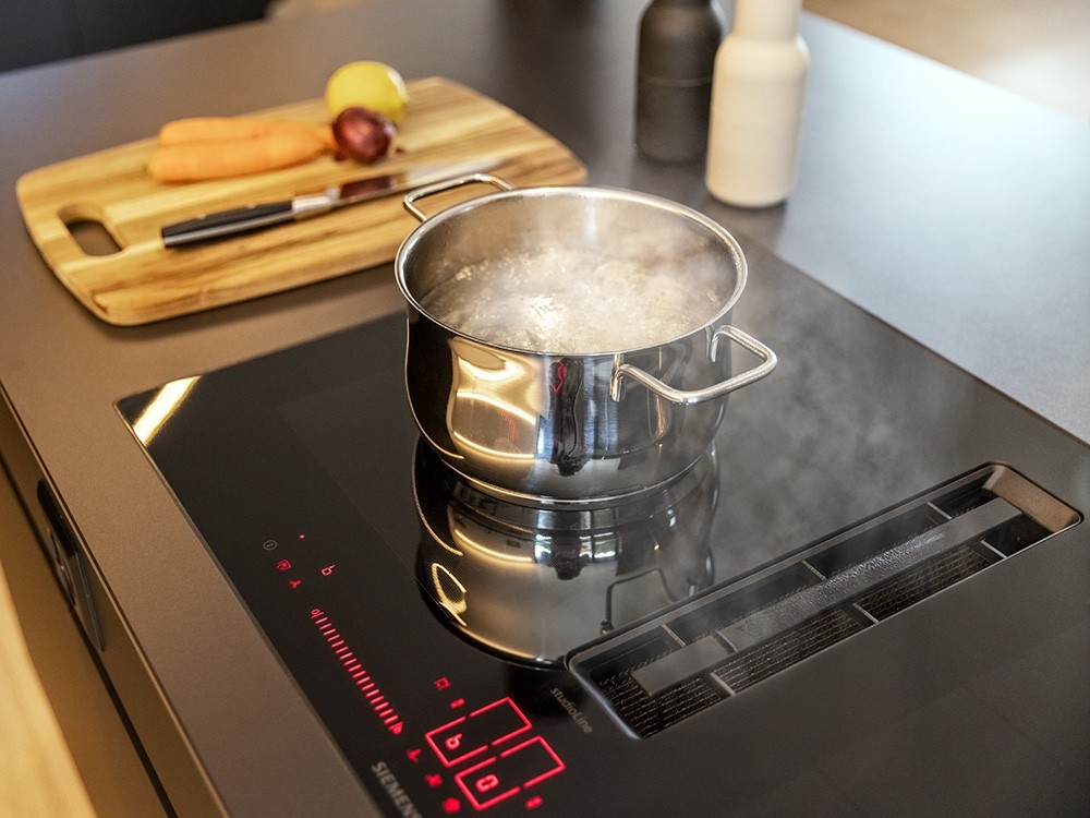 Une architecture de cuisine sans fioritures