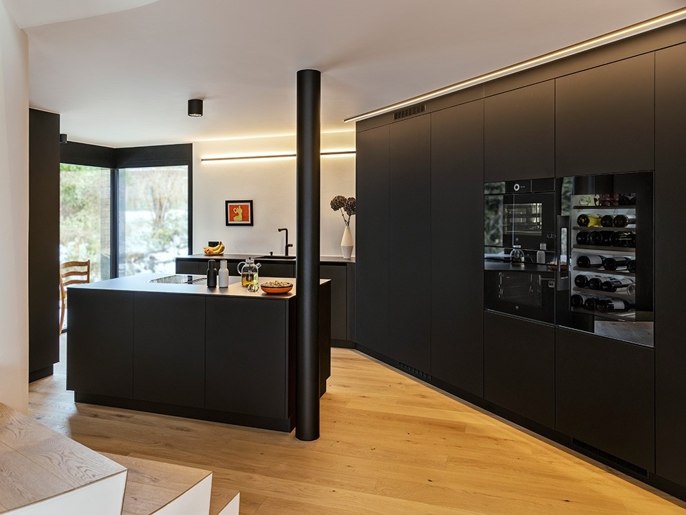 Une architecture de cuisine sans fioritures