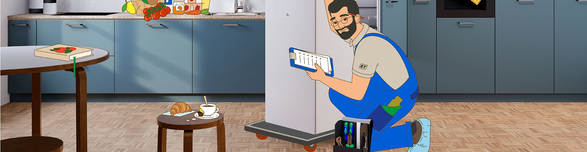 Sanitas Troesch Service repariert, ersetzt und renoviert