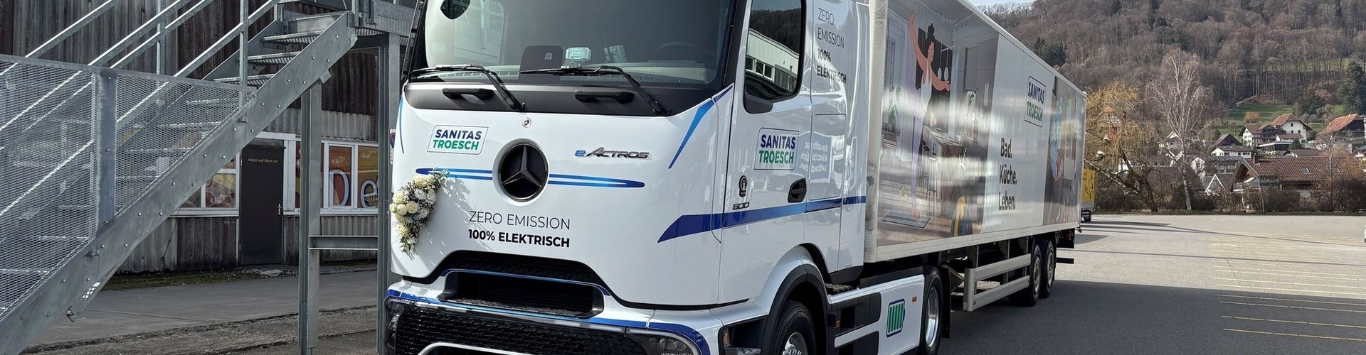 Infrastructure de recharge complète pour Sanitas Troesch