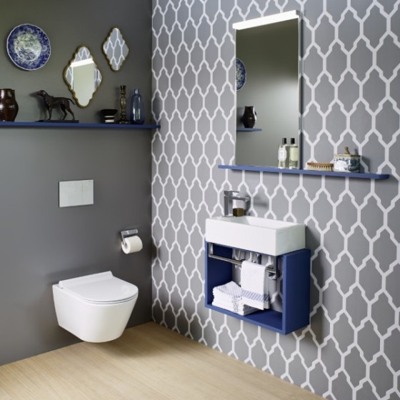 La salle de bain des invités